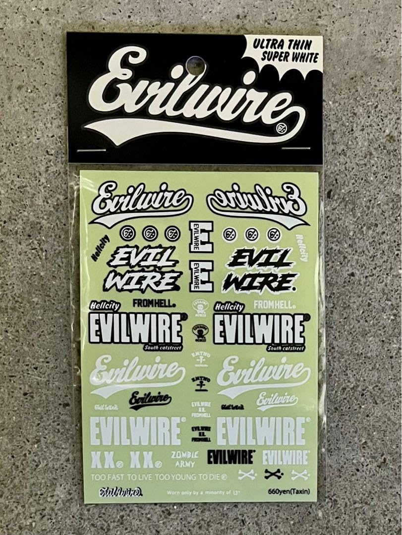 EVILWIRE トートバッグ ステッカー×3枚 セット EVILWIRE evilwire